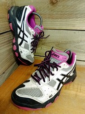 ASICS Women Gel-Blackheath 4 Hockey Trainers (UK 5.5) EU 39 - Well used Worn 