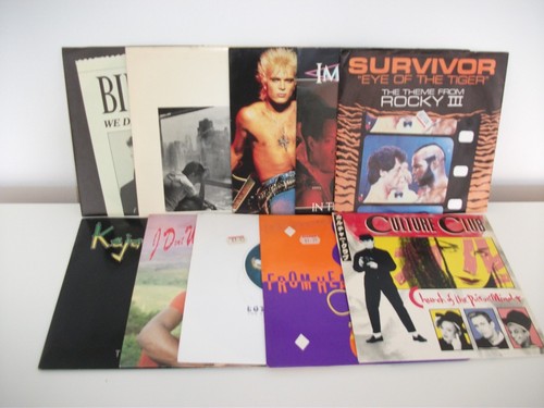 Records vinyl singles - singles, 70s
