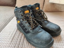 Dewalt Black Douglas Steel Toe Safety Boots Waterproof, UK Size 9, EU 43