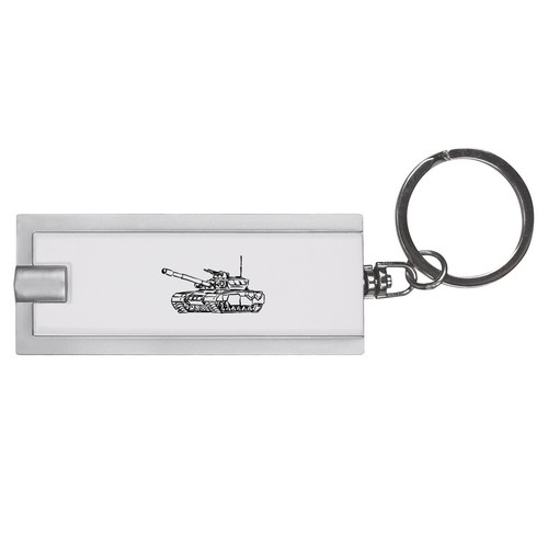 Army tank led keyring - led,