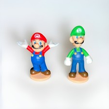 Super Mario Bros. Mario & Luigi Figures 1.5”
