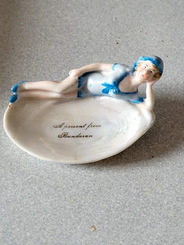 Art deco vtg porcelain bathing - art,
