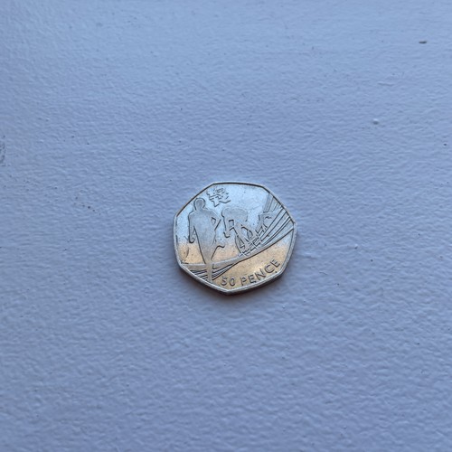 London olympic 2012 50p - olympic, coins