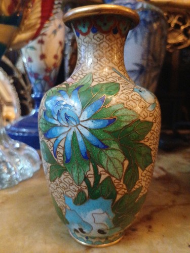 Vintage chinese cloisonné - chinese,