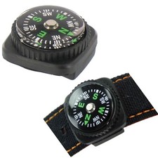Highlander Watch Strap Compass Survival Orienteering Walking Mini Emergency