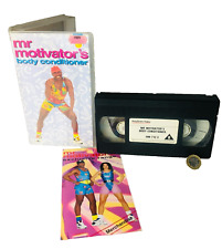 VHS Video Mr Motivator Fitness NO MOULD Vintage ra