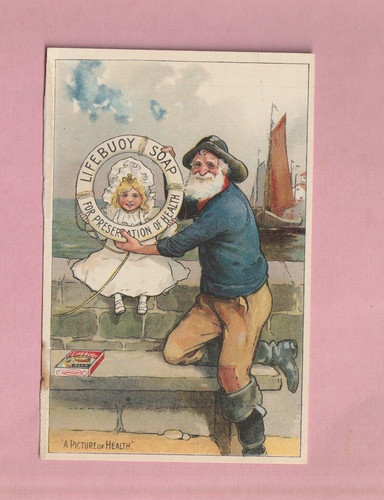 Original victorian advert - original,