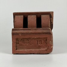 Rare Art Deco Architectural Salvaged Decorative Terracotta Building Brick