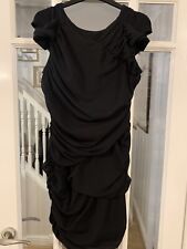 NEXT Runway Lovely black ruffle dress size 8