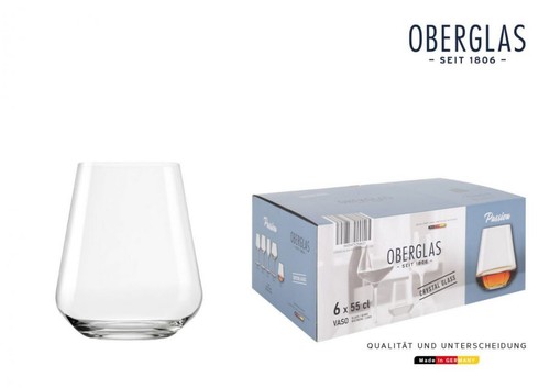 Crystal drinking glasses