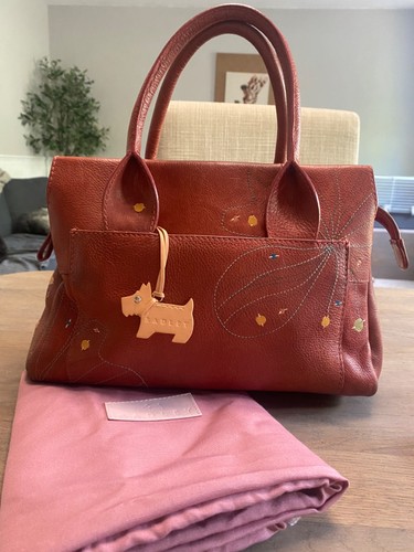 Radley brown tan leather - , grab