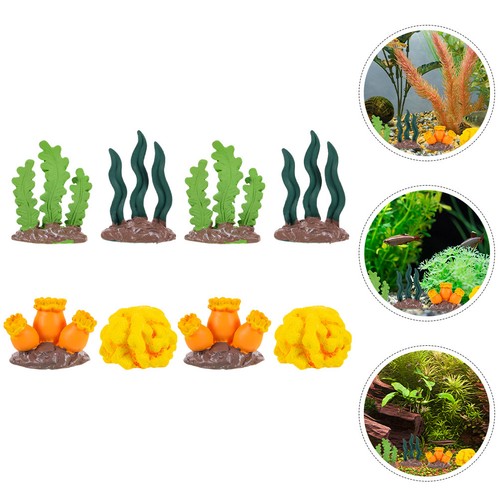 Colorful resin coral reef - colorful,