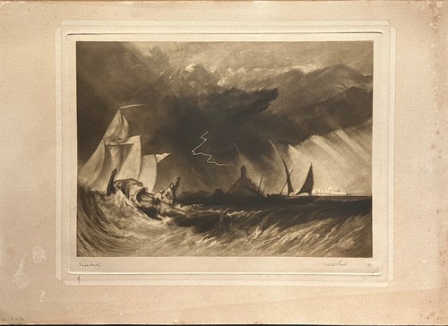 Turner the felucca from - j.m.w.turner"the, felucca"from