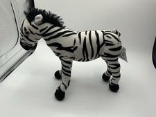 All About Nature Zebra Plush Soft Toy Wild Animal Wild Planet