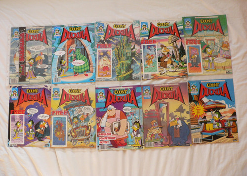1989 count duckula comic - count,