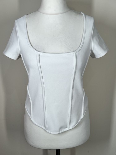 White corset style - white,