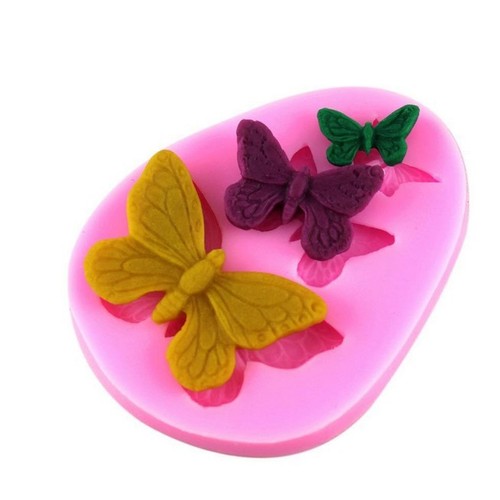 Butterfly silicone mould for - silicone,
