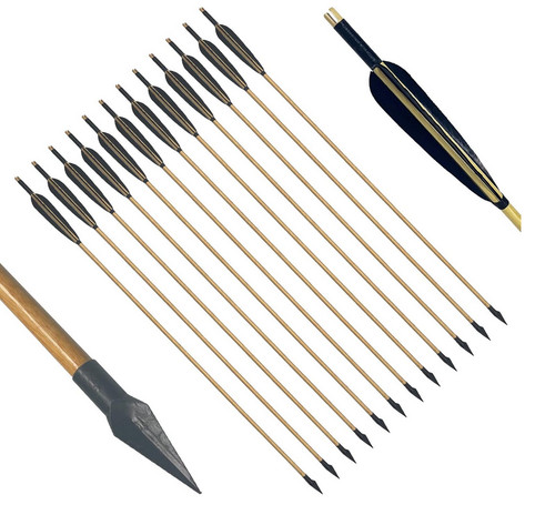 Archery wooden arrows - ,