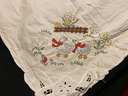 Vintage cotton embroidered - vintage,