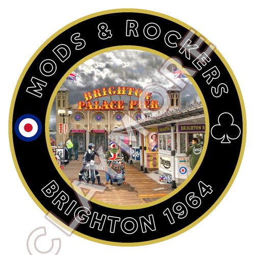 Mods rockers brighton classic - rockers,