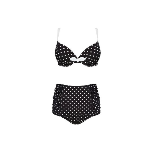 Polka dot retro bikini - dot,