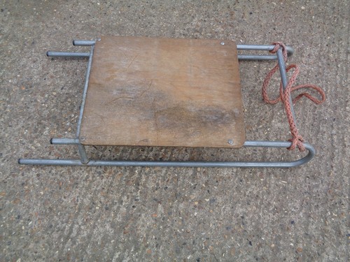 Vintage 60s childs sled sledge - childs,