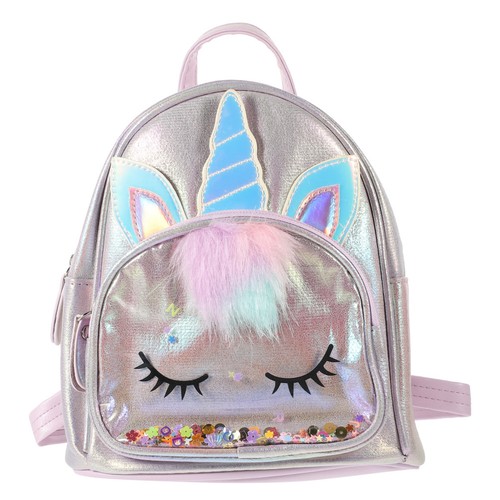 2pcs unicorn schoolbag - 2pcs, pu