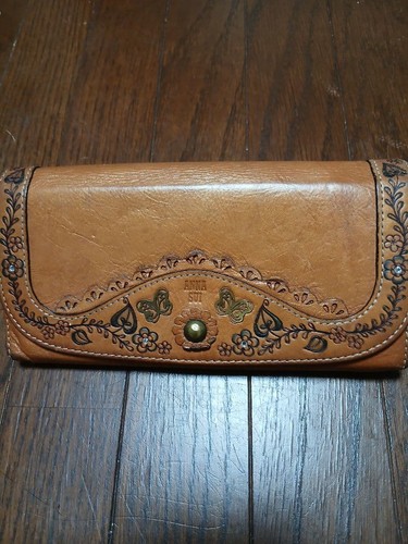 Anna sui long wallet leather - wallet,