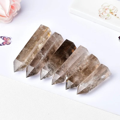 Natural smoky quartz crystal - natural,