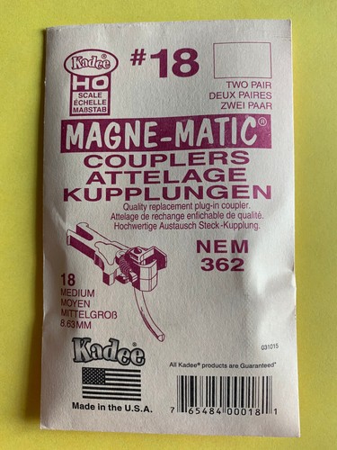New gauge kadee - gauge, no.