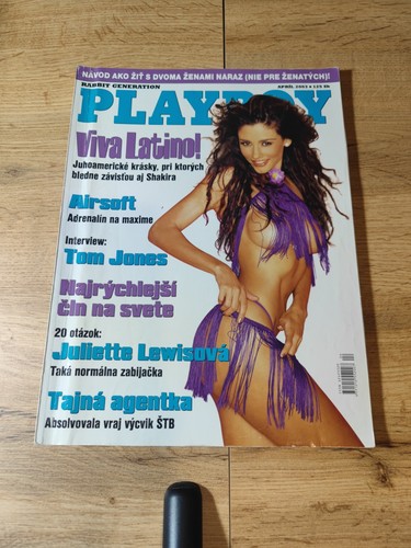 Playboy slovakia april - playboy,