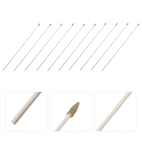 10pcs durable wooden flag - 10pcs,