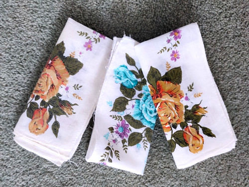 Handkerchiefs x vintage - -,
