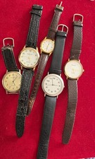 Job Lot 5x Vintage Watches -