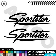 2x HARLEY SPORTSTER Vinyl