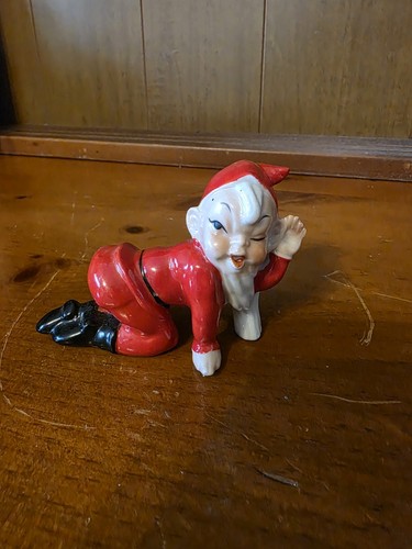 Vintage christmas sneaky pixie - vintage,