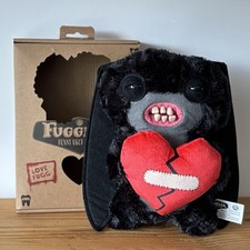 Fuggler Lord Long Ears - Love Fugg - Black Fur - 9’ Plush - Retired - Boxed
