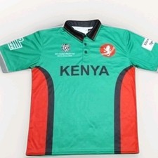 Kenya cricket 2003 ODI World Cup retro classic vintage memorabilia polo shirt