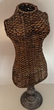 Rustic metal and - and, wicker