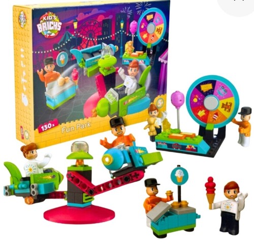 Kid bricks fun park 130pc - park,