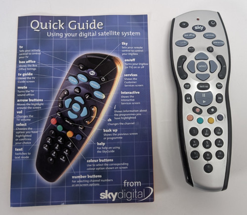 Sky remote control - sky,