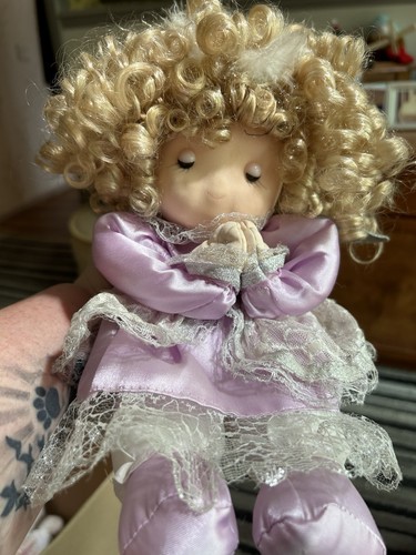 Rag cloth girl - cloth, blonde