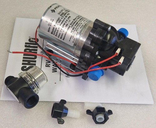 Shurflo pump 20psi - 20psi, &