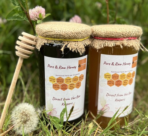 Honey pure raw unpasteurized - pure,