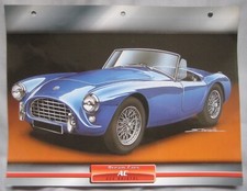 AC ACE Bristol Atlas Editions Fact File Dream Cars Card