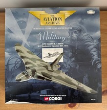 Corgi 1/144 Scale diecast AA31201 Avro Vulcan B.2 XM600 617 Dambusters Sqn 1973