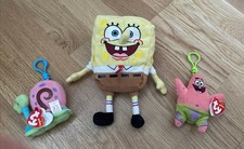 Spongebob Ty Plush Bundle