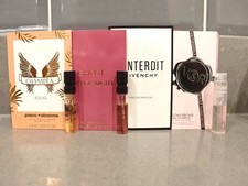 4 x Ladies Perfume SET9 Mini Vial Sprays - Please See Description