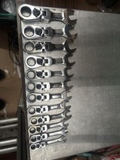 Blue Point Stubby Ratchet Spanner Set