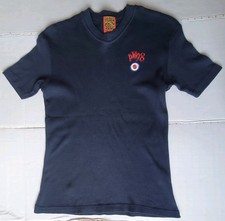Paul Weller Heavy Soul Blue T Shirt Jersey Material Embroidered Logo Rare Size S